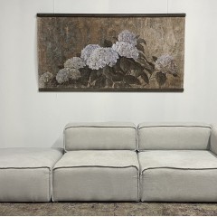 JETÉE D'HORTENSIAS (200x100cm)